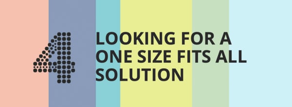 Buying BI Mistake: Looking For A One Size Fits All BI Tool